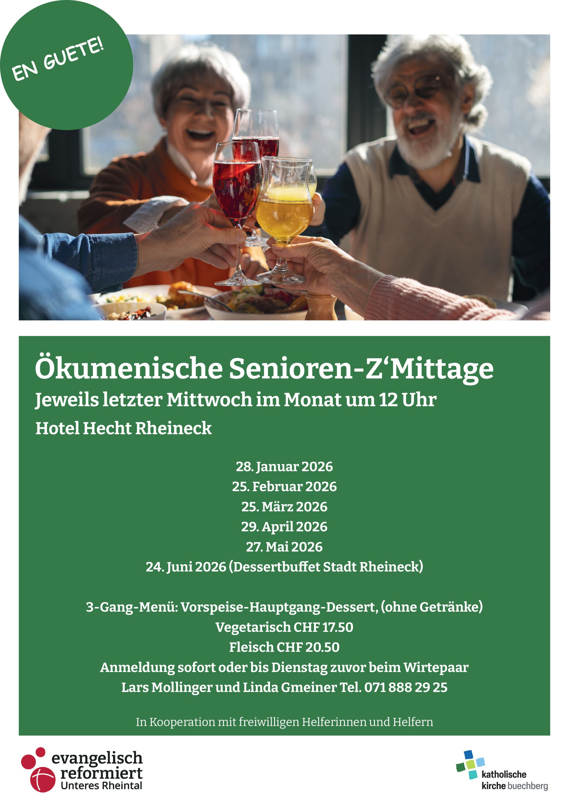 Ökumenischer Senioren-Zmittag