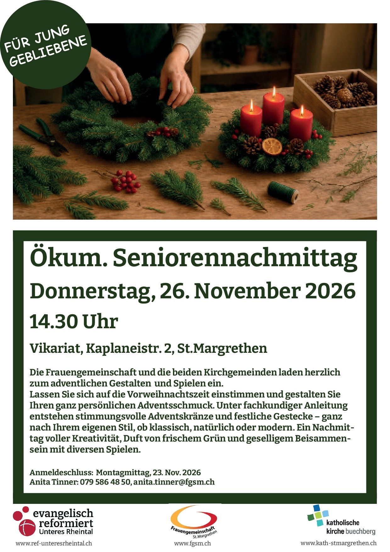 Ökumenischer Seniorennachmittag
