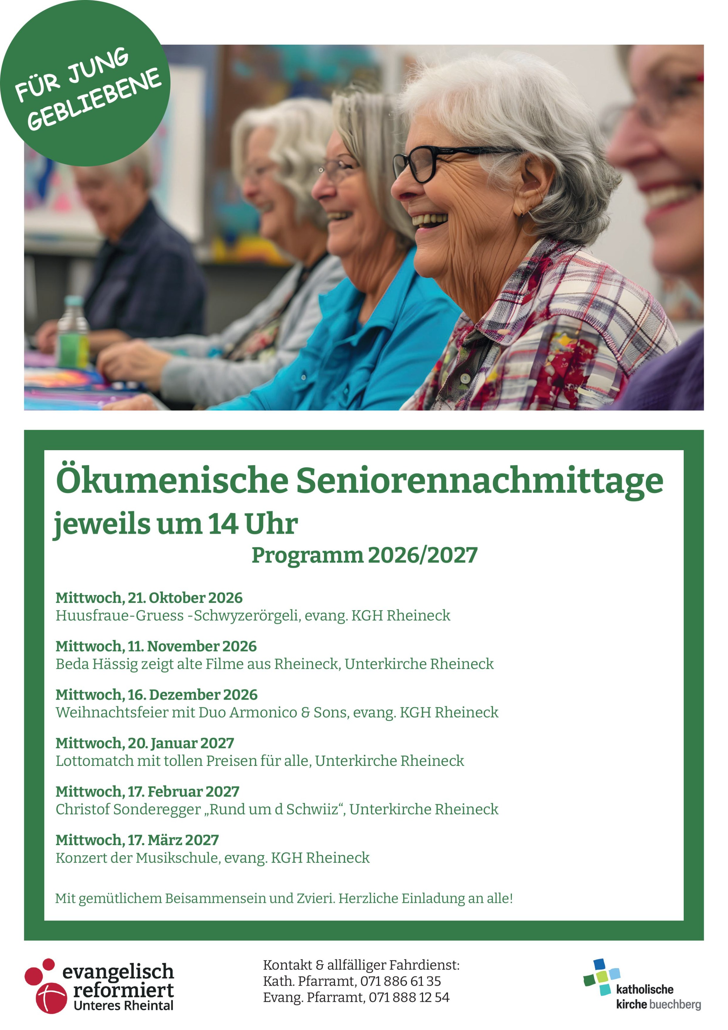 Ökumenischer Seniorennachmittag Rheineck